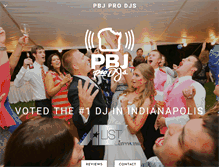 Tablet Screenshot of pbjprodj.com